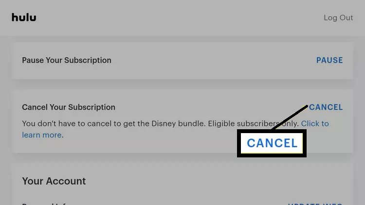 How to Cancel hulu Subscription