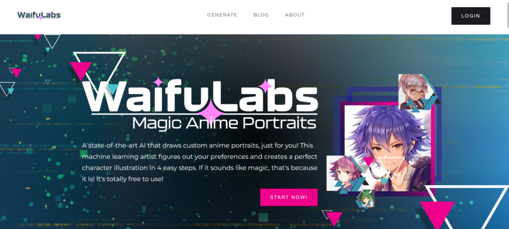 WaifuLabs AI Anime Character Generator