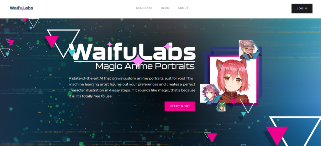 WaifuLabs Ai Anime Video Generator