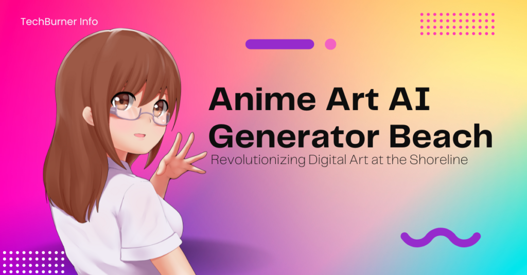 Anime Art AI Generator Beach